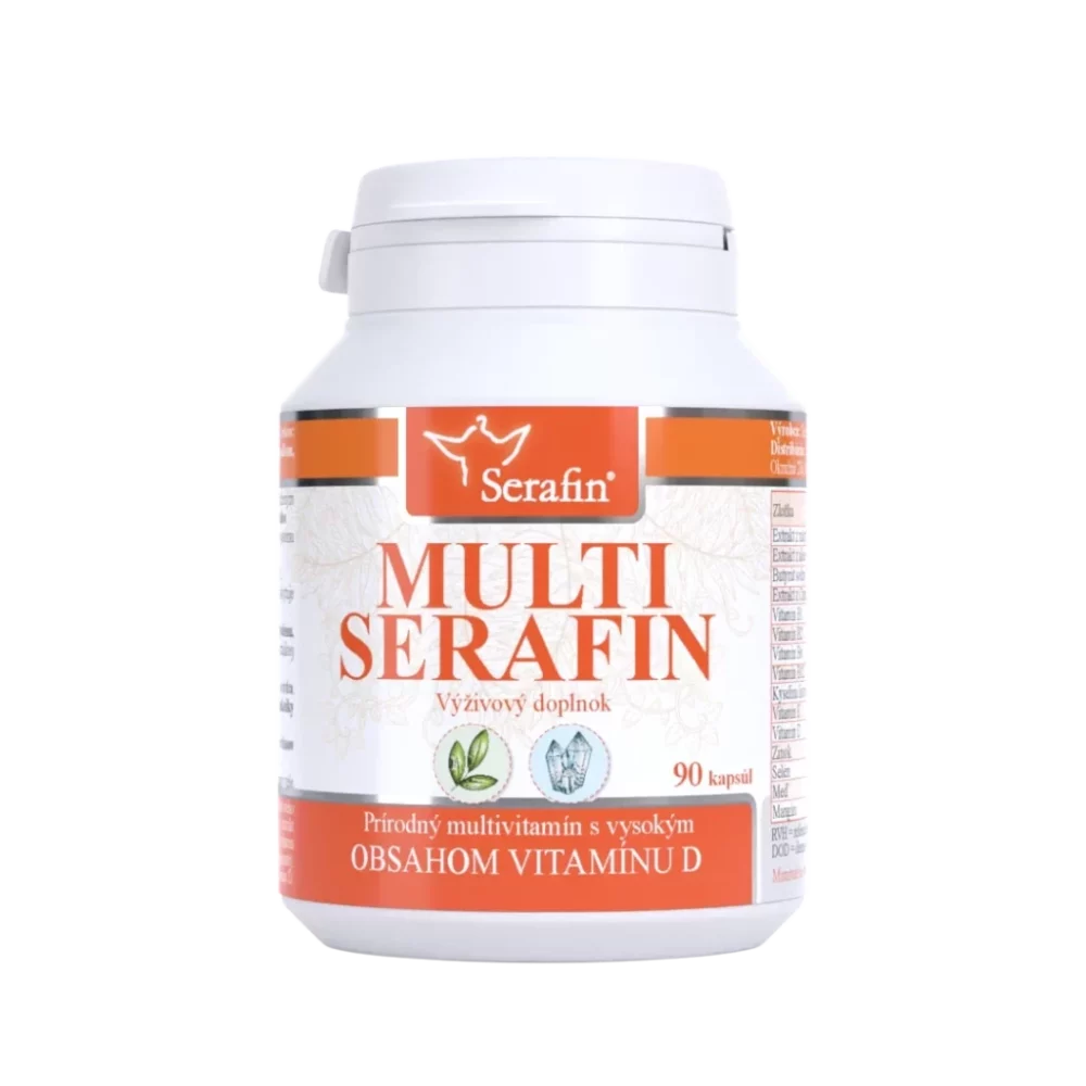 Multiserafin s vitamínom D 90ks kapsúl