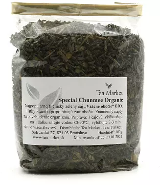 special-chunmee-organic-caj-bio-100g-tea-market